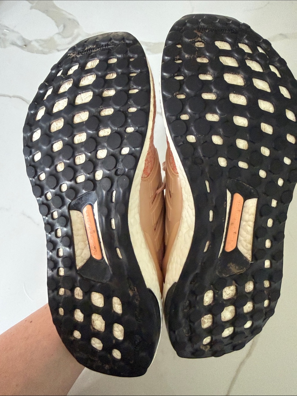 adidas Women's ultraBoost Running Shoe - Pale Pink/Blush - Picture 12 of 14
